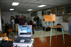 AJ et son installation